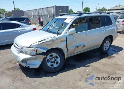 2003 Toyota Highlander Limited V6 z USA, uszkodzony, nr VIN JTEHF21A130151918